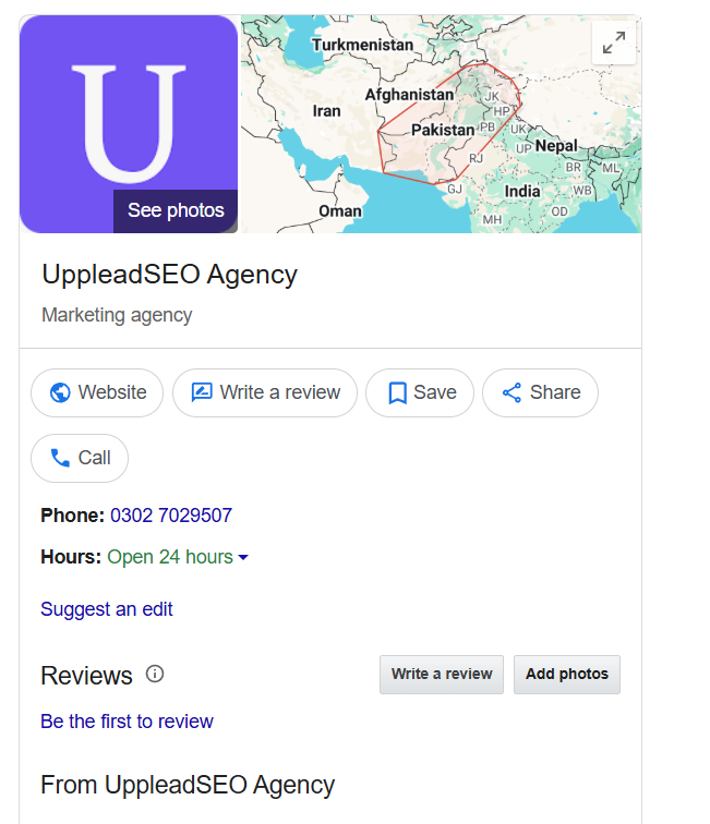 Uppleadseo GMB